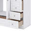 Armoire de meuble-lavabo autoportante de style shaker de 72 pouces avec lavabo en céramique, tiroirs à fermeture en douceur et portes à fermeture en douceur-1150125665
