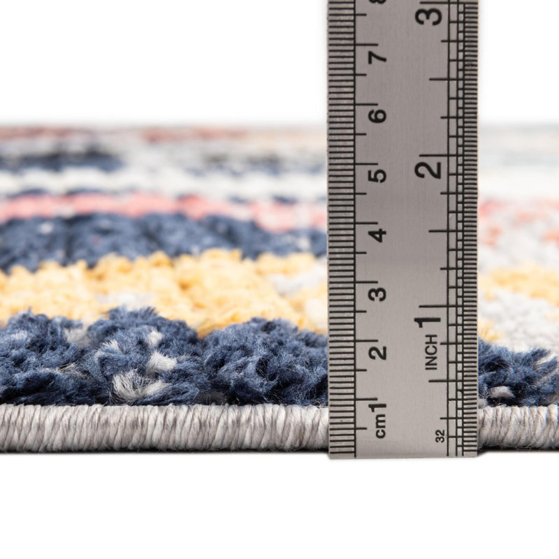 Fidelia Abstract Indoor Rug, Runner 2' x 6'