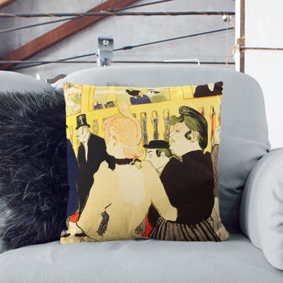 Two Women Square Throw Cushion