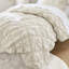 Édredon simple, motif floral avec froncement élastique et étreinte douce, microfibre respirante, confort toutes saisons, standard 100, édredon 2 pièces sans effort, froncement moelleux, machine-137641956-137641958