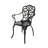 Roderick Metal Outdoor Dining Armchair