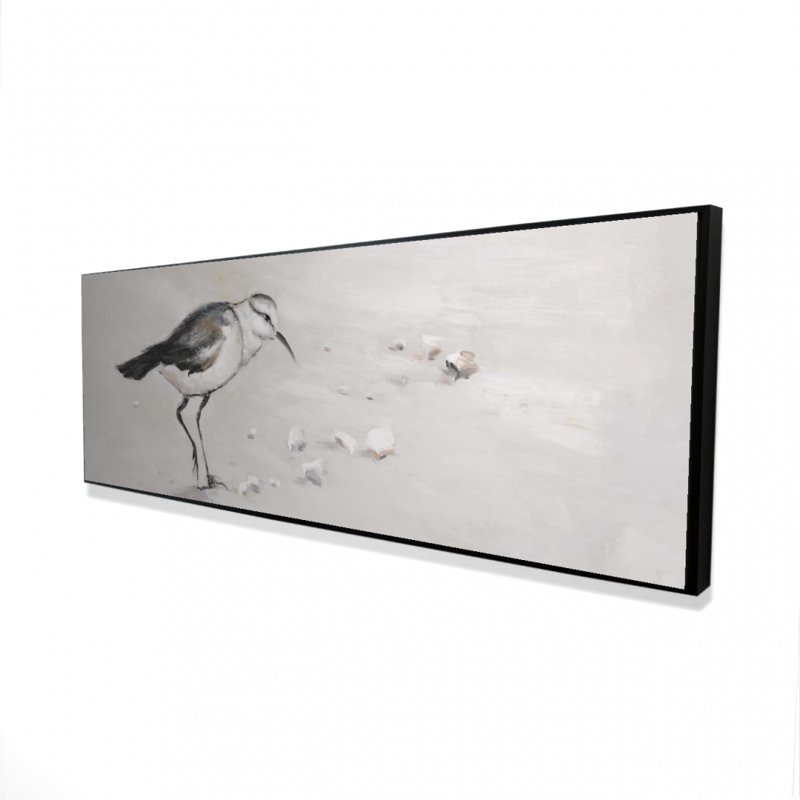 «Semipalmated Sandpiper» sur toile, H 16 po x l 48 po