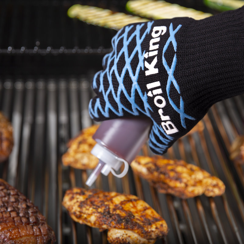 Broil King Glove Single Black w/Blue Accents