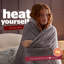 Silentnight Comfort Control Heated Throw Super-soft with 9 Settings Over Blanket-91893525