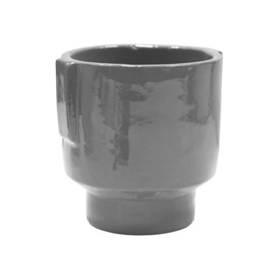 Aries Glazed Handle Planter
