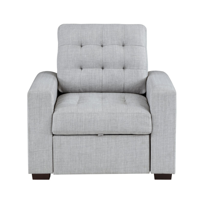 Lelystad Chair, Light Gray Polyester