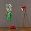 «Epic Graffiti 'Flowers In May 1» par Silvia Vassileva, art mural sur toile, 12 po x 36 po