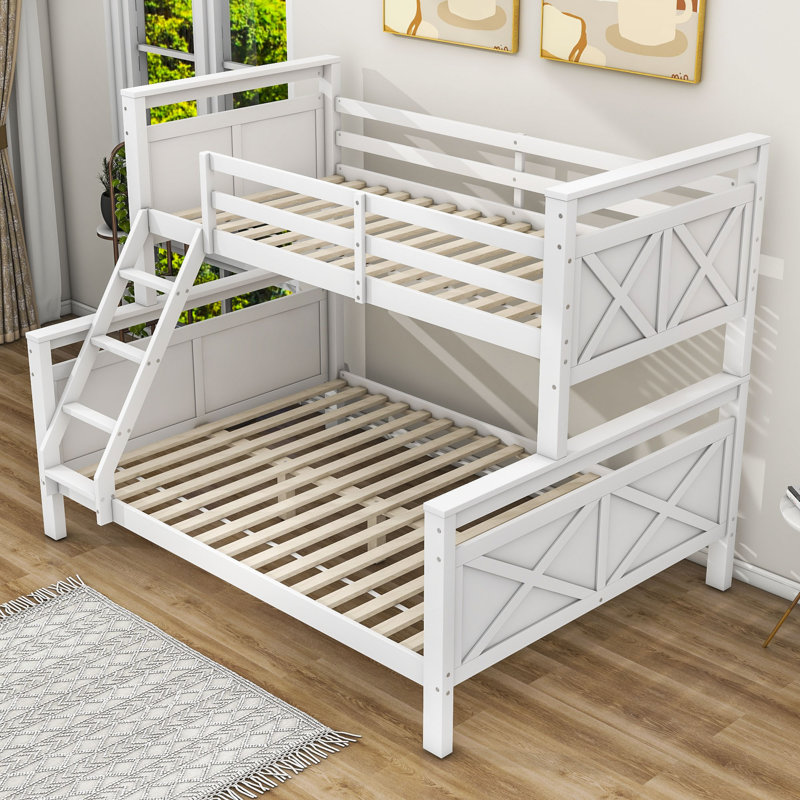 Adrushan Bunk Bed by Harlet Bee, White
