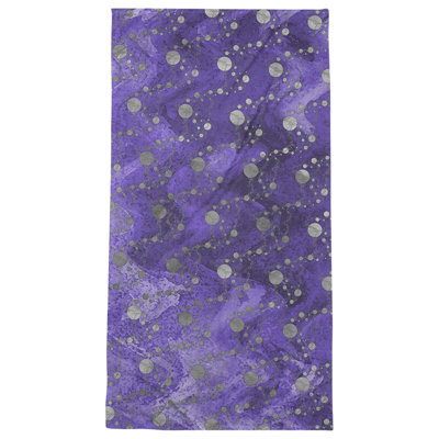 Serviette de bain planètes et étoiles