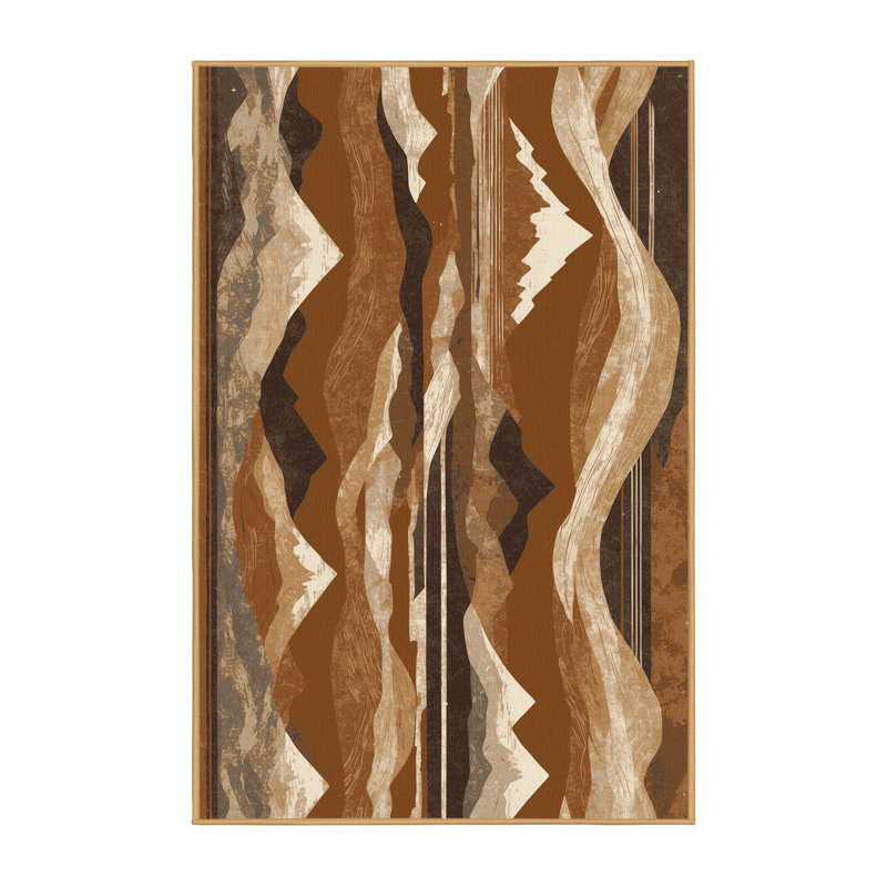 Golden Tides Rug, Rectangle 3' x 5'