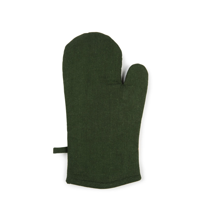 Excelsa Leopard Cotton Potholder & Oven Mitt Set