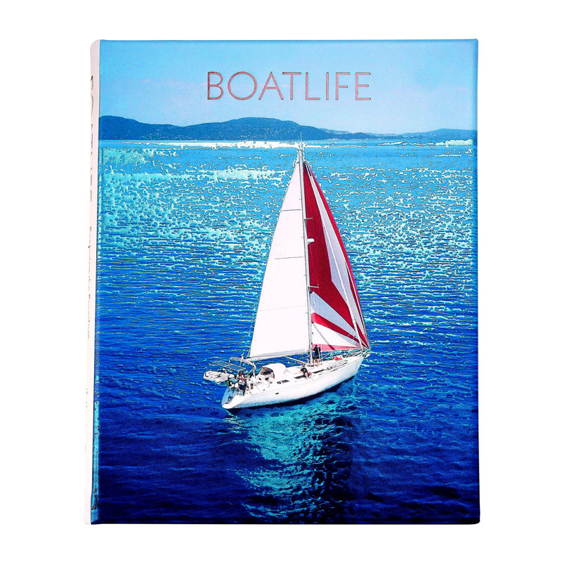 Boat Life Leather Bound Special Edition Coffee Table Book