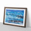 Close Your Eyes in Abstract - Picture Frame Graphic Art Print-55680703-55680706