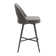 Etna Swivel Upholstered Counter Stool with Metal Frame