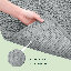 Tapis pour salle de bain en chenille douce Chenault-947771442-947771461