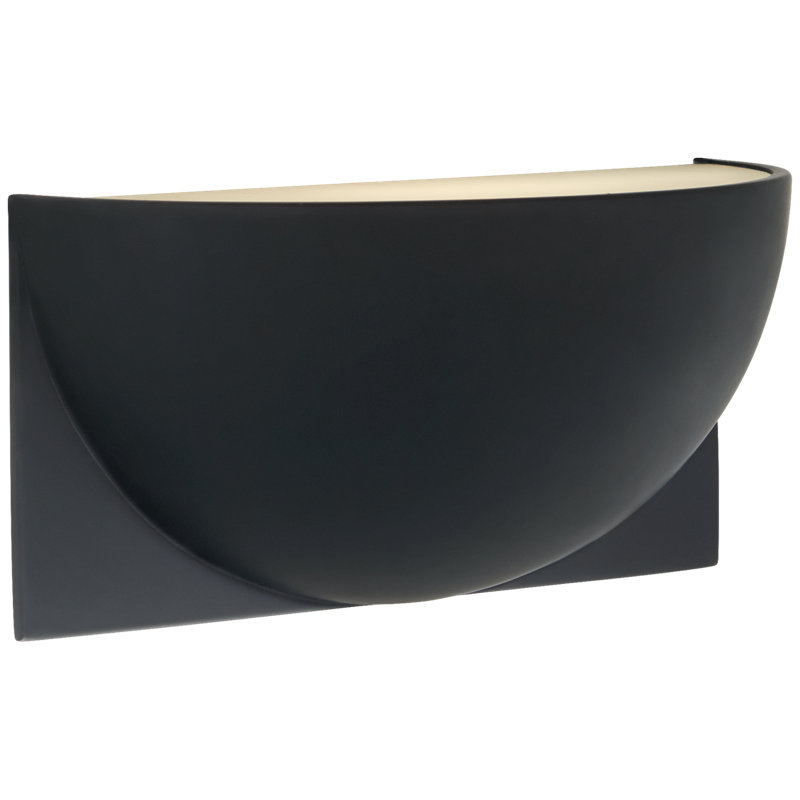 Peter Bristol Quarter Sphere Small Up Light, Matte Black