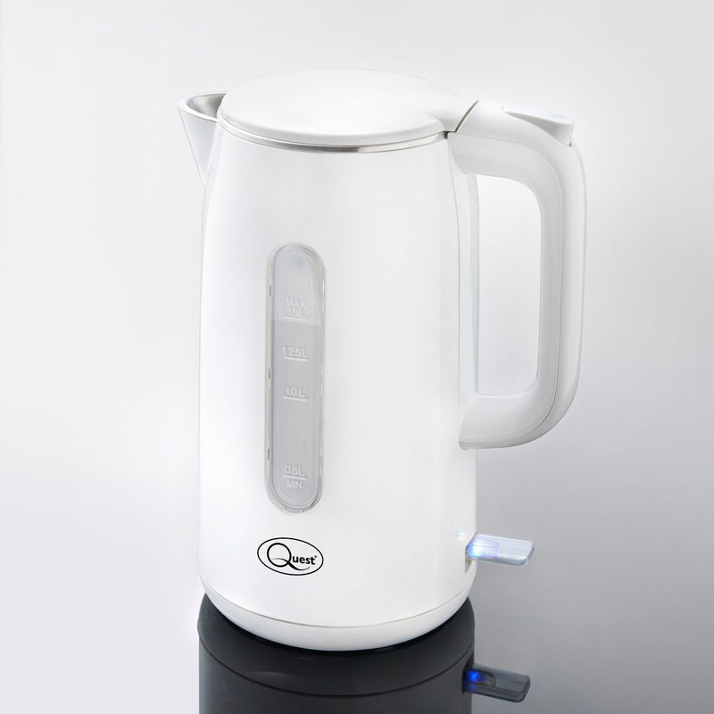 Quest 1.5L Stainless Steel Electric Tea Kettle