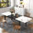 Dining Table , 106.3 in  Large Extendable Kitchen Table