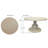 Baszto Round Solid Wood Dining Table
