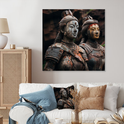 «China Terracotta Warriors 3», art mural en porcelaine