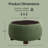 Round Cocktail Ottoman with Storage-265519399