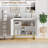 31.5" Modern Sideboard Buffet Cabinet with Storage, Credenza Console Table with Adjustable Shelf, Herringbone Pattern Doors & Handles, Sturdy Metal Legs for Dining, Living Room, Entryway-1747500494
