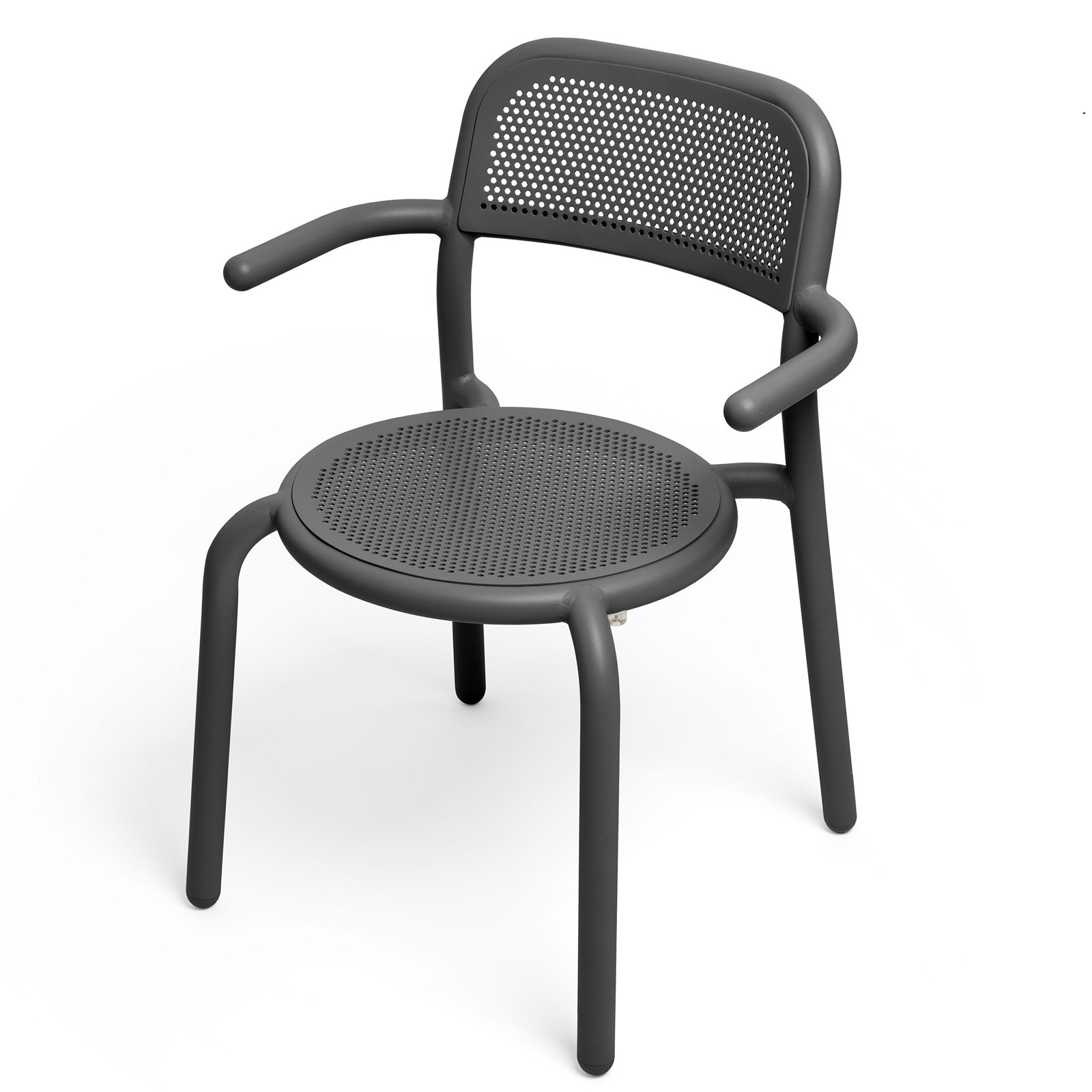 Toní Stackable Patio Armchair, Anthracite
