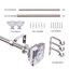 Tringle à rideaux simple réglable Afelix-779244463-779244459