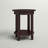 Shaker Cottage Round Accent Table, Espresso-1727125796