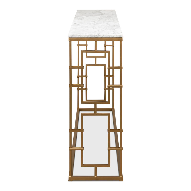 48'' W Marble Console Table