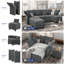 Canapé modulaire rembourré 6 pièces Ozawkie-1079223287