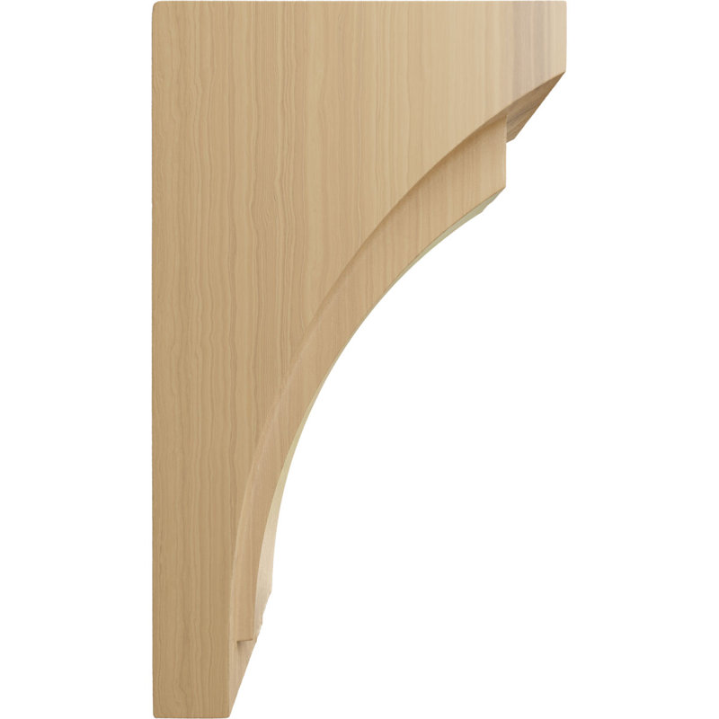 Corbeau en bois Felix, Cerisier, H 12 po x l 5 po x P 6,75 po
