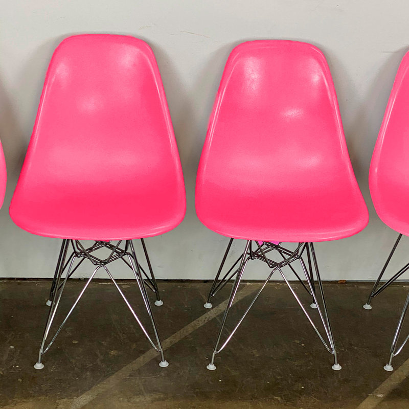 Drumwright 19'' H Side Chair, Pink