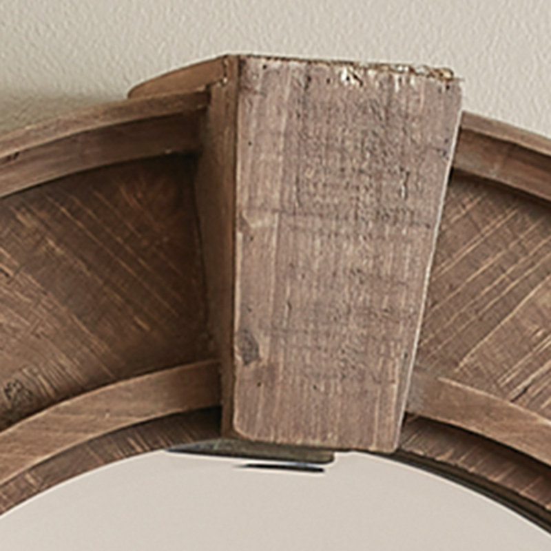 Miroir mural en bois Tecumseth