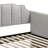 Tufted Back Twin Daybed With Trundle
