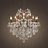 15-Light Dimmable Classic/Traditional Brass Chandelier-1042263947