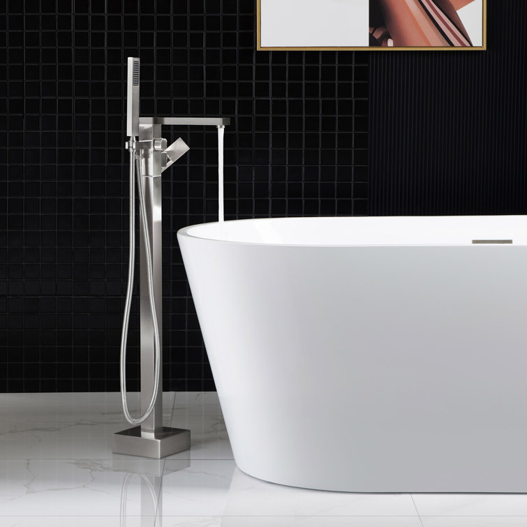 1 Handle Floor Tub Filler with Diverter