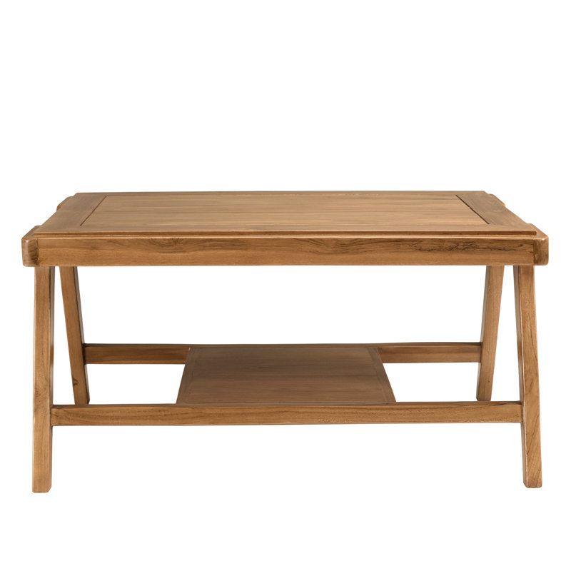 Cafferkey Solid Wood Four Leg Coffee Table