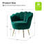 Hendrix Velvet Accent Chair-1717654461