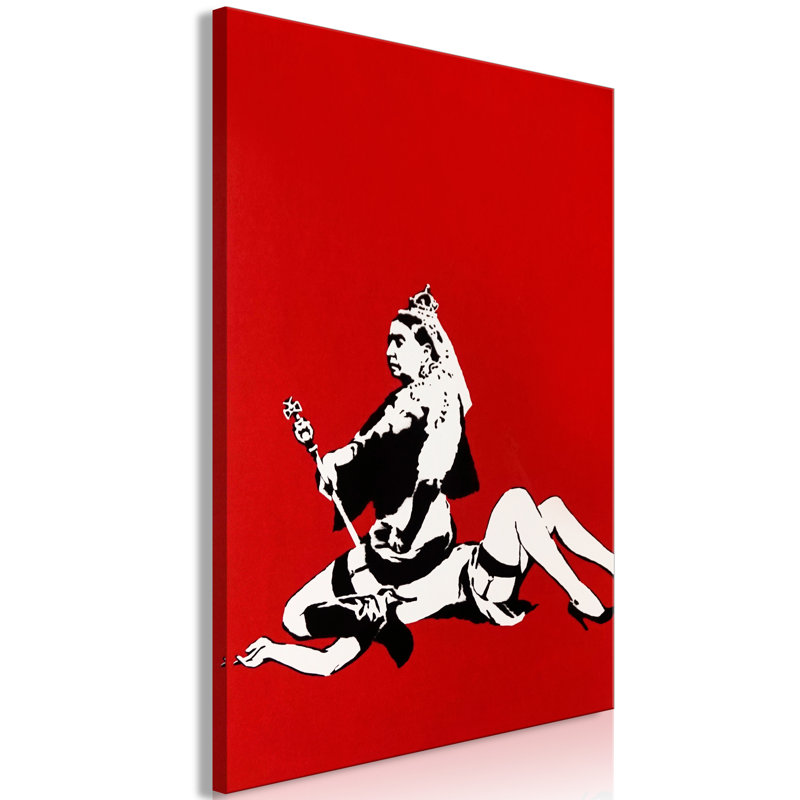 Queen - Print on Canvas, 90cm H x 60cm W