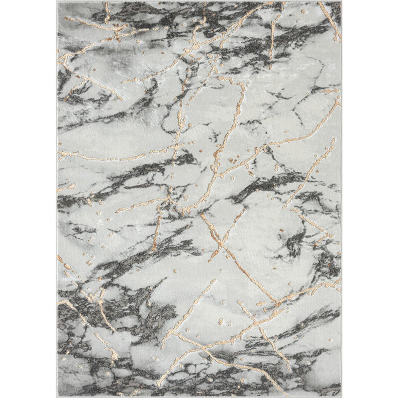 Lyth Abstract Indoor Rug, Rectangle 6' x 9'