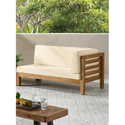 Banc de coin Oana, beige