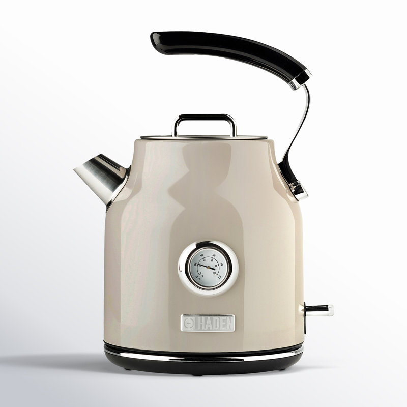 Bouilloire électrique en acier inoxydable Haden Dorset, Mastic beige