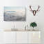 Mist Over Snowdonia In Wales - Wrapped Canvas Print-56640003