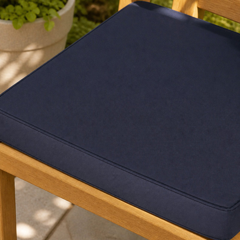 Modern CLUB CHAIR & LOVESEAT CUSHION SET, Navy