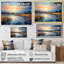 «Blue Sky Infinite Azure Patchwork» sur toile-127106119-127106114