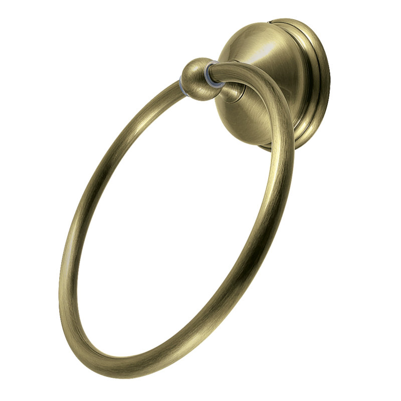 Kingston Brass Vintage Towel Ring, Antique Brass