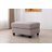 Amythyst 137" Wide Reversible Modular Seating Component with Ottoman-694889442