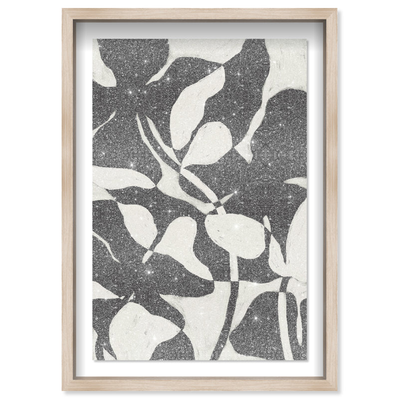 Inverted Nature Print by Oliver Gal, 25.5"H x 17.5"W, Natural Oak Shadowbox