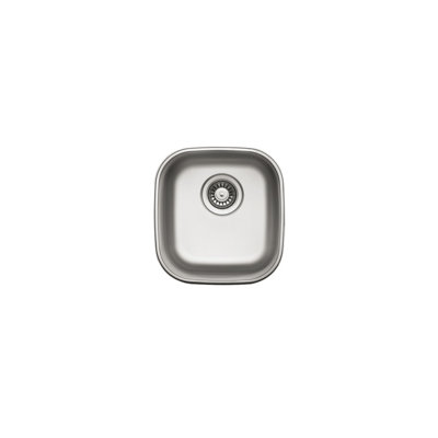 Metro Lane 373mm W Single Bowl Stainless Steel Kitchen Sink